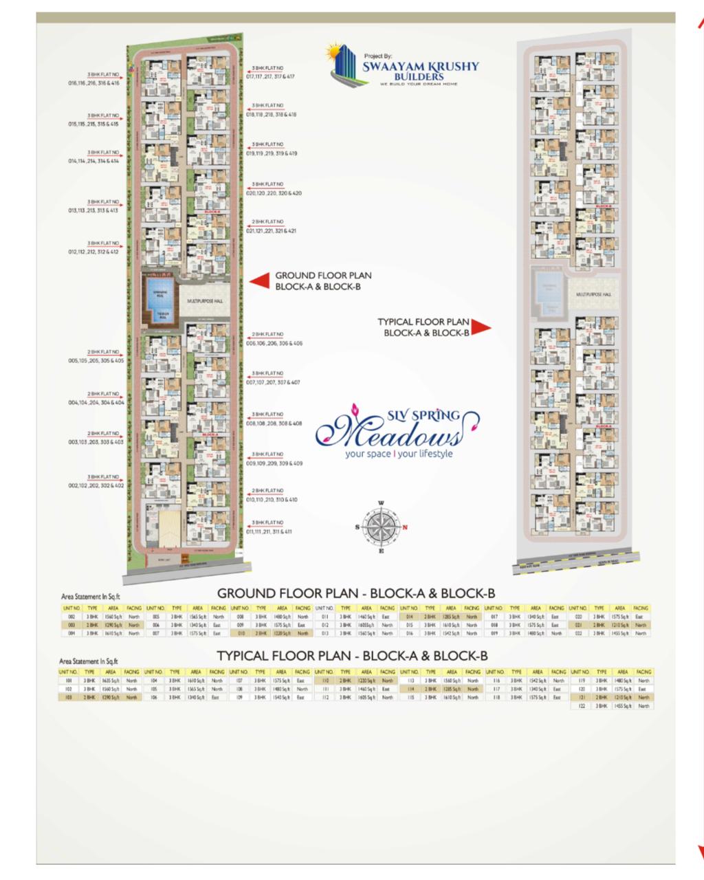 Spring Meadows Layout SLV Spring Meadows – BBMP Approved 2 & 3 BHK Apartments | Yelahanka ...