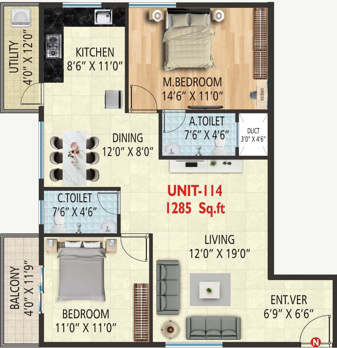 Spring Meadows Layout SLV Spring Meadows – BBMP Approved 2 & 3 BHK Apartments | Yelahanka ...