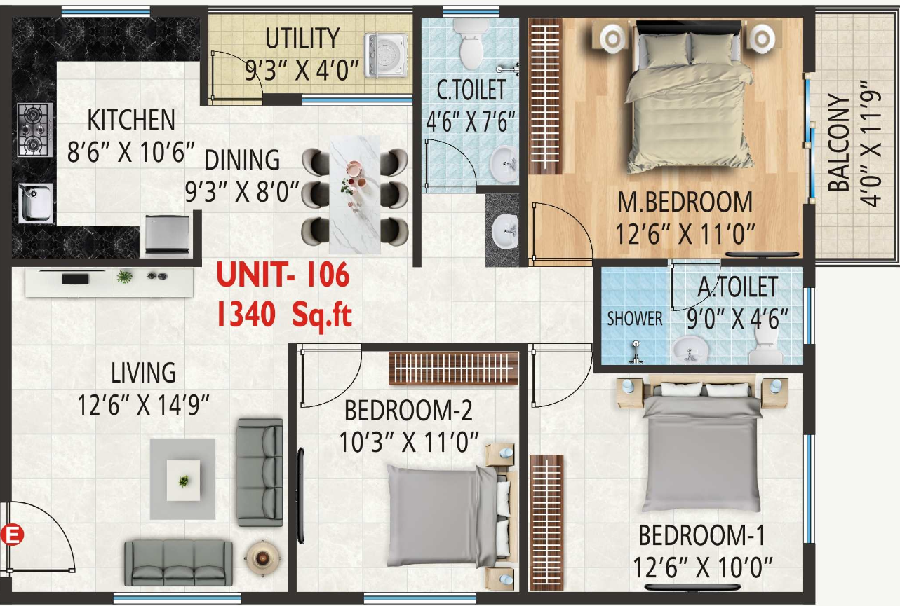 Spring Meadows Layout SLV Spring Meadows – BBMP Approved 2 & 3 BHK Apartments | Yelahanka ...