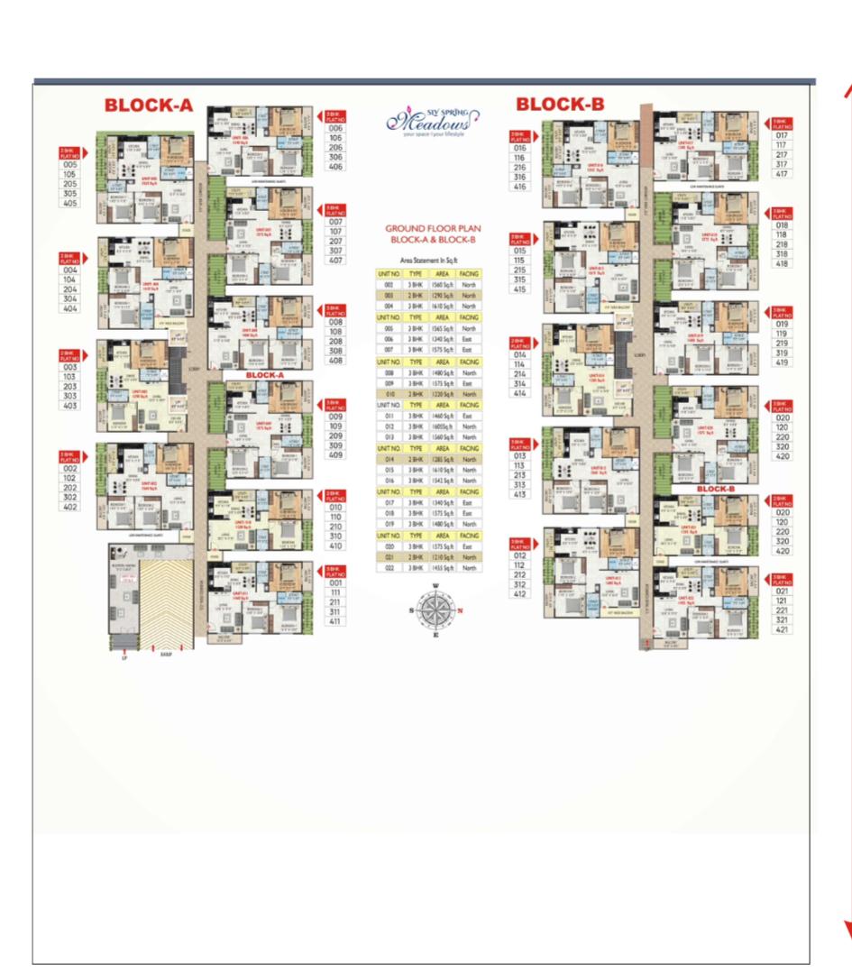 Spring Meadows Layout SLV Spring Meadows – BBMP Approved 2 & 3 BHK Apartments | Yelahanka ...